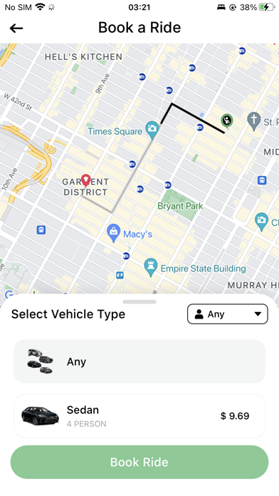 Five Star Cab Services Screenshot