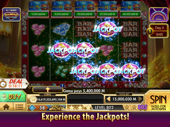 Black Diamond Casino Slots iPad app afbeelding 4
