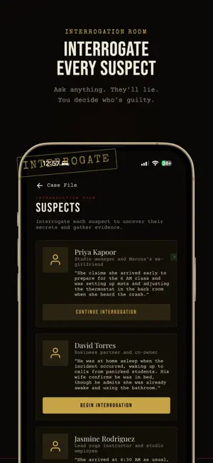 Dossier: Daily Murder Mystery screenshot 3