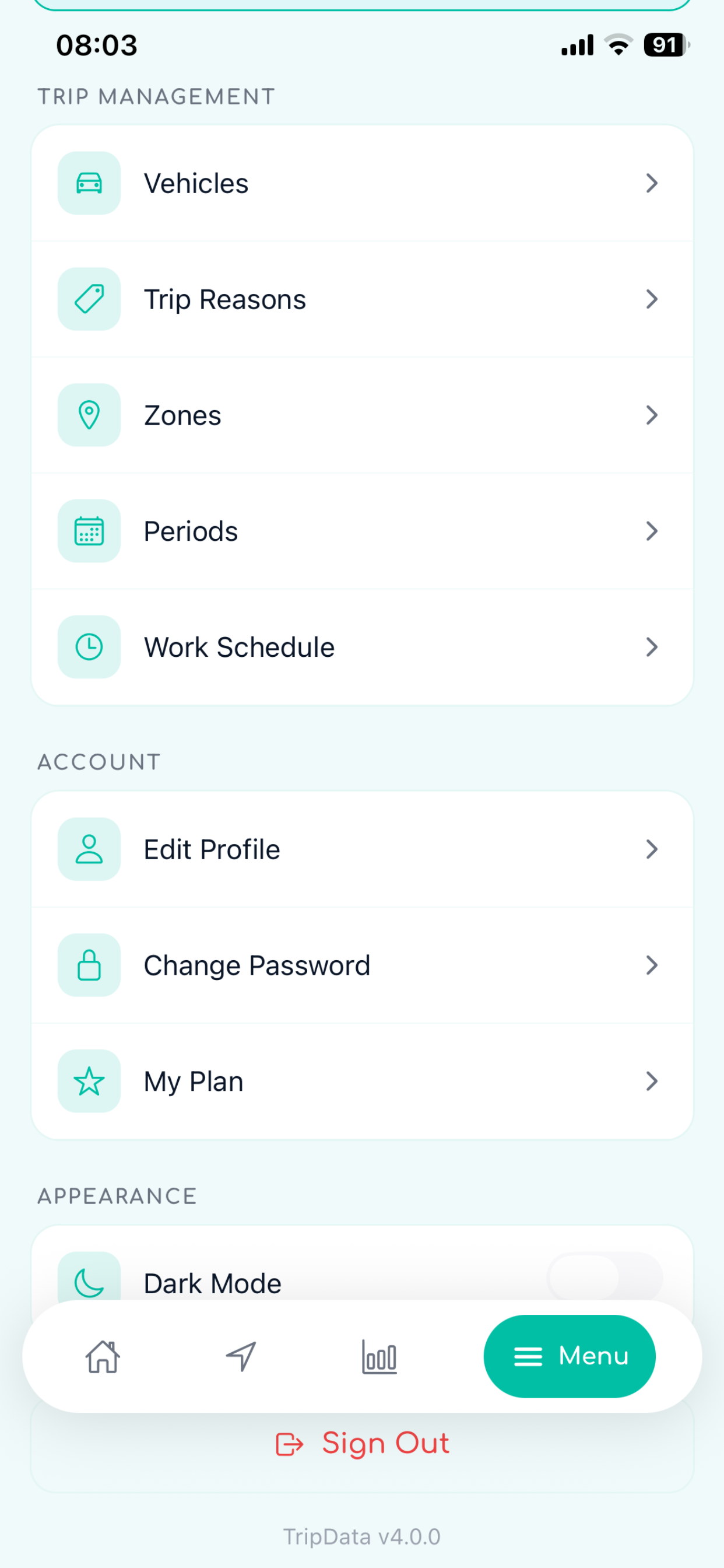 TripData - SA Logbook