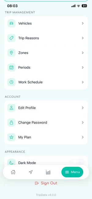 TripData - SA Logbook iPhone screenshot 5