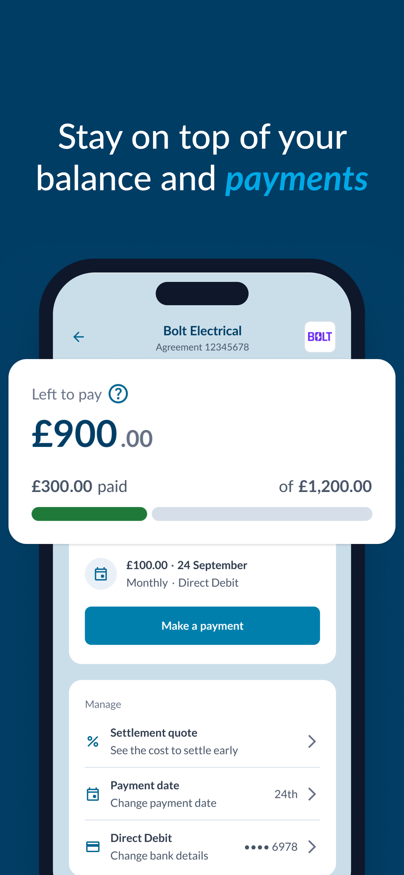 V12 Retail Finance screenshot 2
