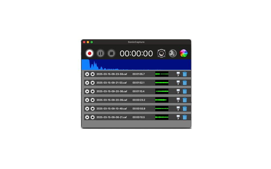 #4. Audio Recorder Pro: Sound Rec (macOS) 由: Alessandro Gimenes Ferri
