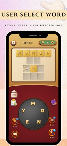 Word Bake: Crossword Game iPhone screenshot