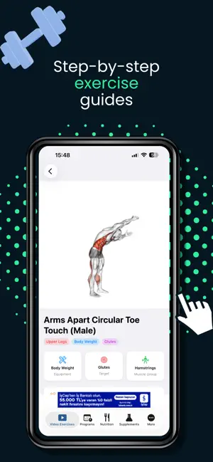 Workout Planner & Gym Log screenshot 1