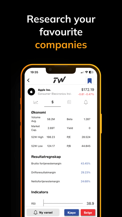 TradeWise Simulator Screenshot