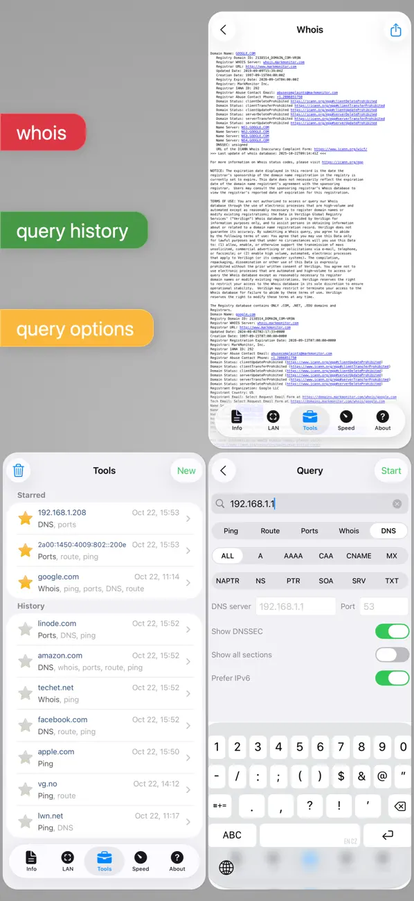 #5. Network Analyzer Pro (iOS) От: Techet