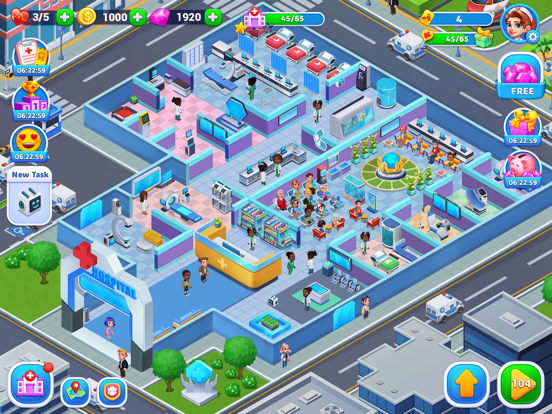 Happy Doctor : Hospital Game iPad screenshot 9 - Games app