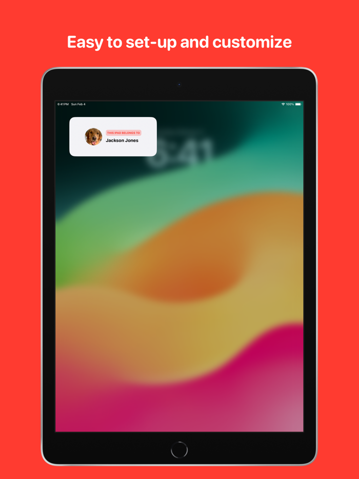 Nametag - Lost Phone Widget