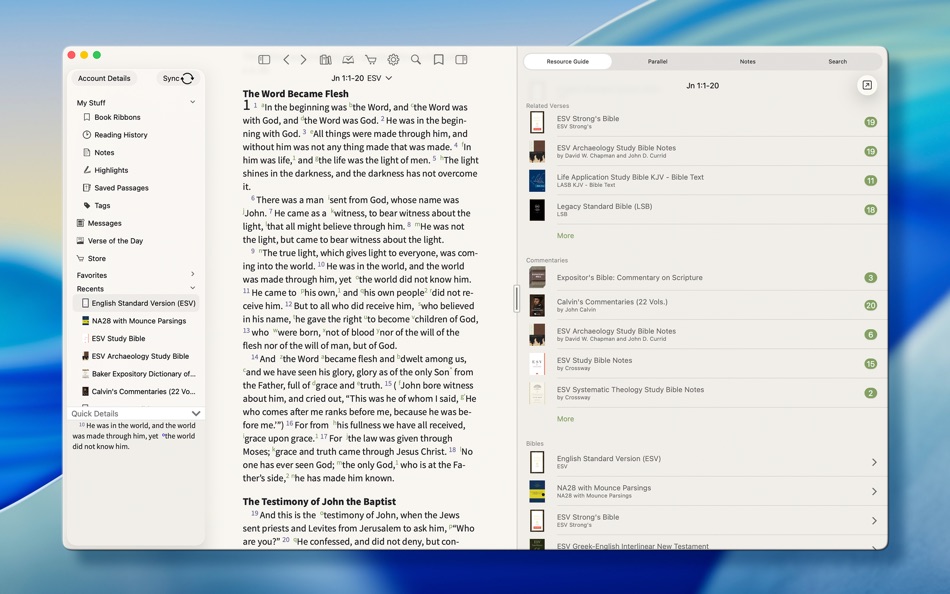 #1. Bible Study (macOS) 게시자: Gospel Technologies LLC