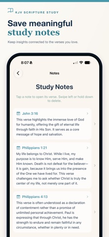 KJV Scripture Study Screenshot 1 of 6