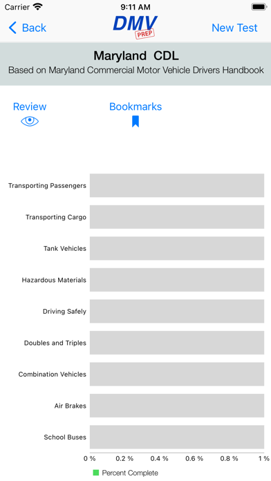 Maryland CDL Test Prep Screenshot