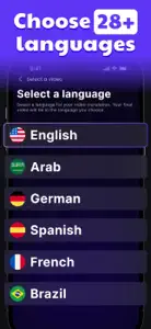 DUB it! : AI Video Dubbing App screenshot #3 for iPhone
