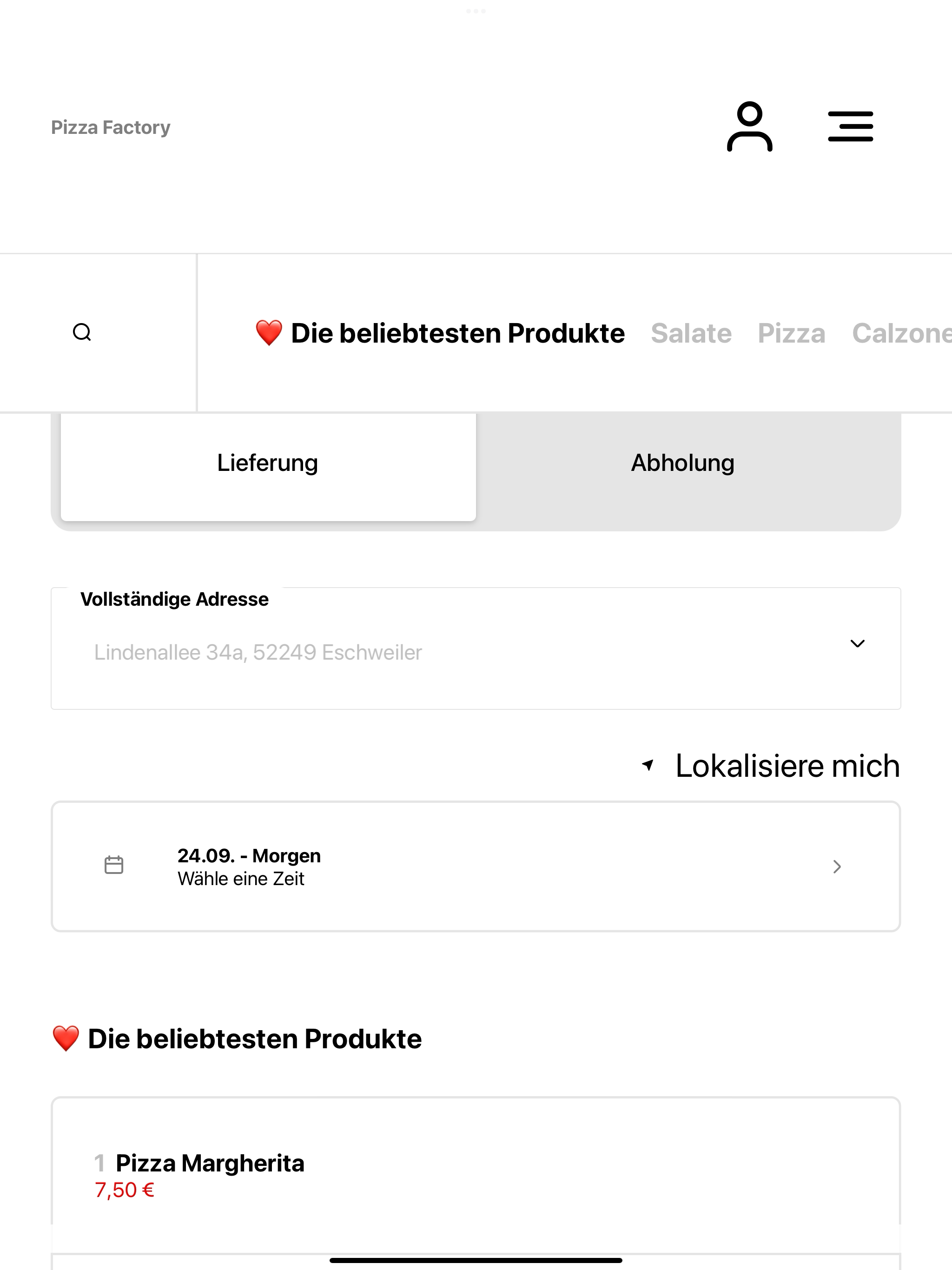 Pizza Factory Eschweiler screenshot 7