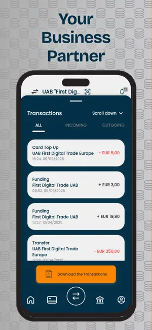 IperMoney. Business account screenshot 4