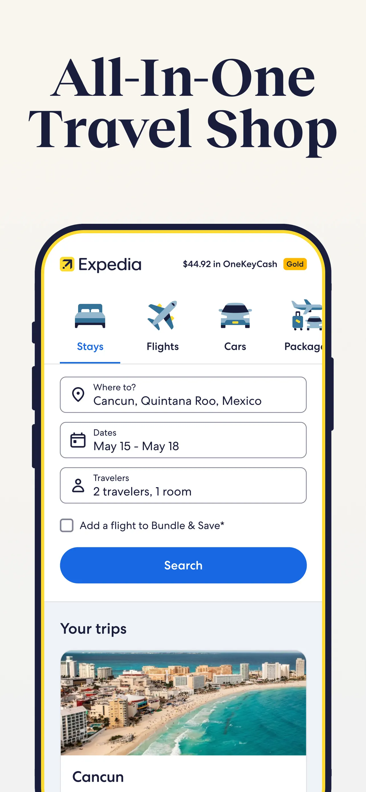 Expedia screenshot 1