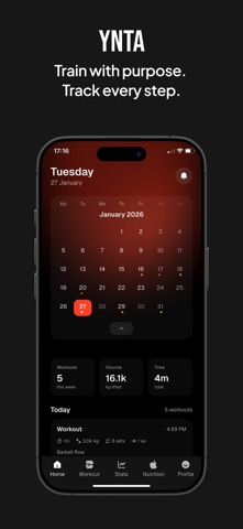 Ynta — Personal Trainer App Screenshot 1 of 7