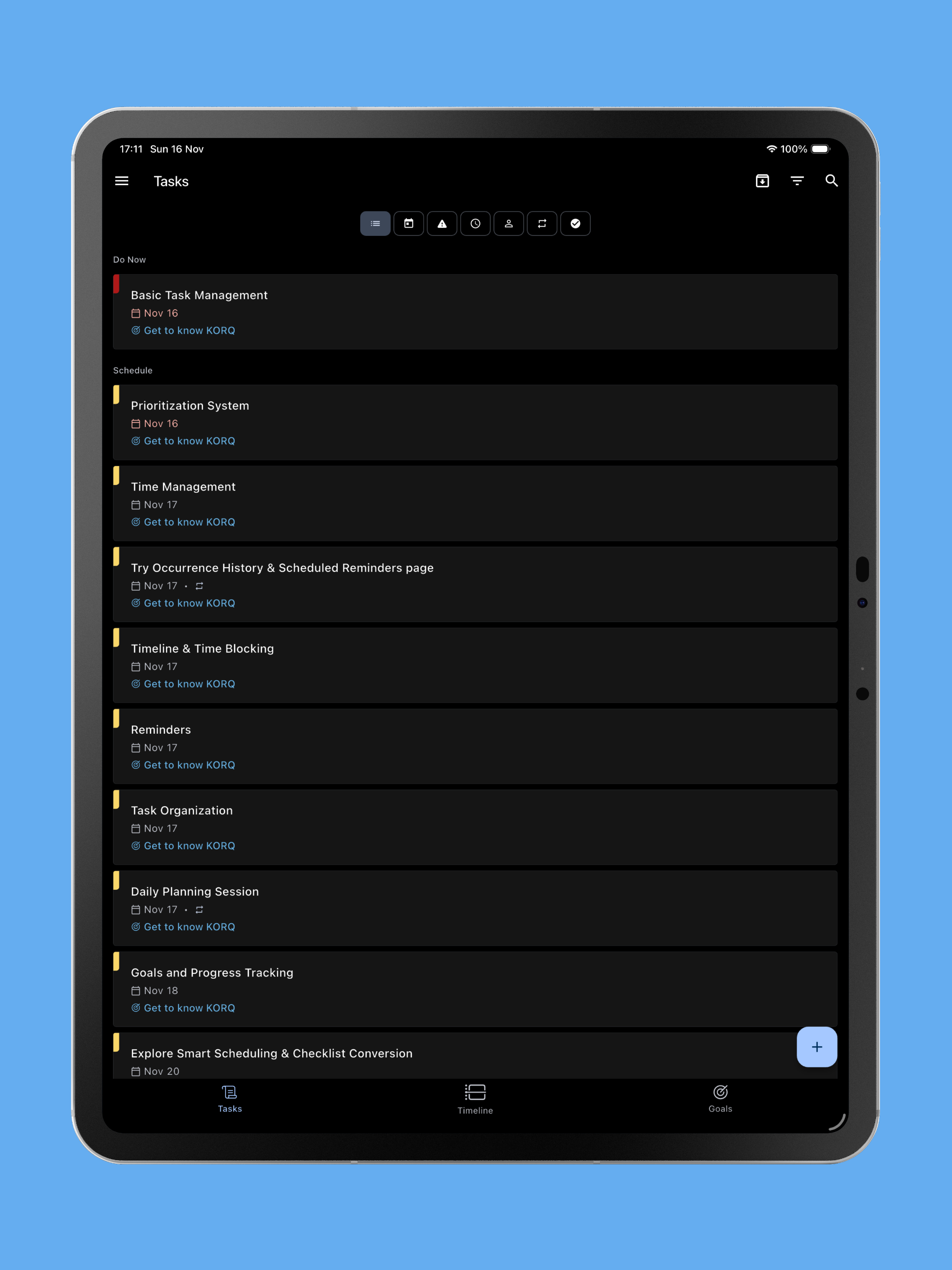 Korq: To Do List & Planner