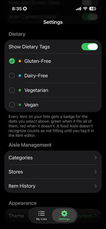 Aisle — Grocery Lists screenshot 3 of 8
