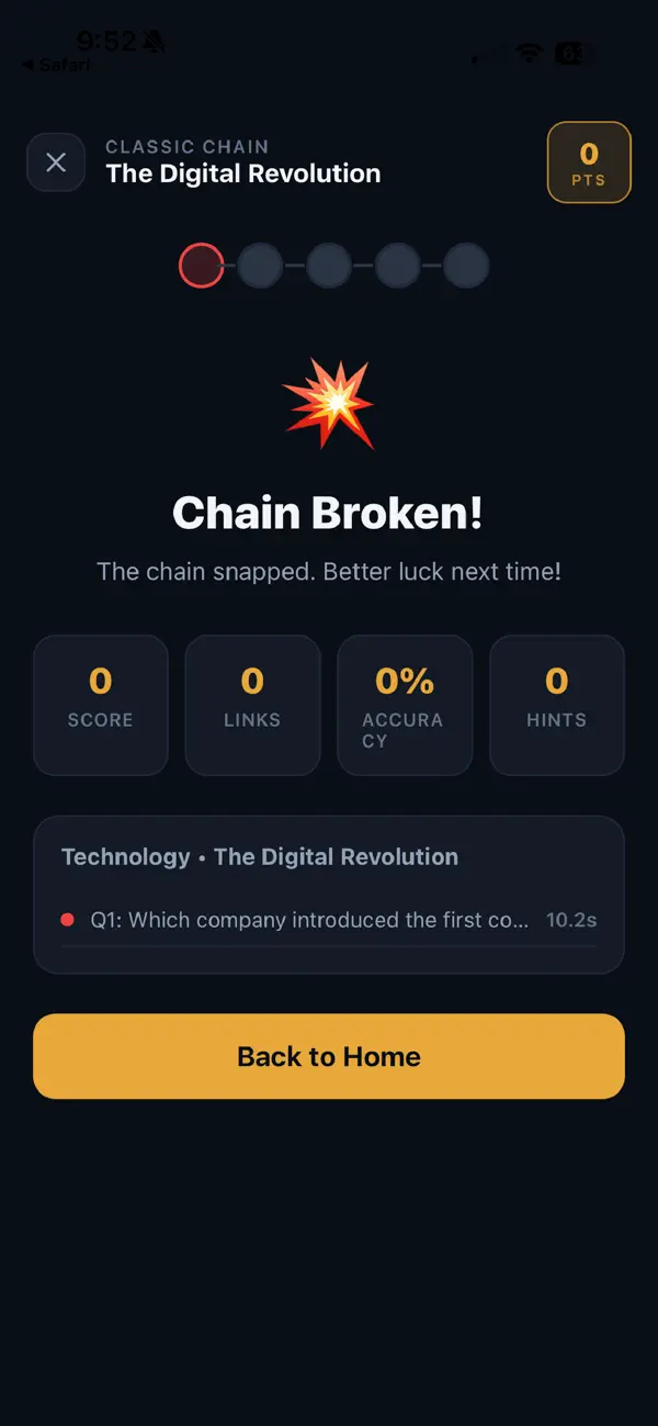 Screenshot #2 pour Chain of Events
