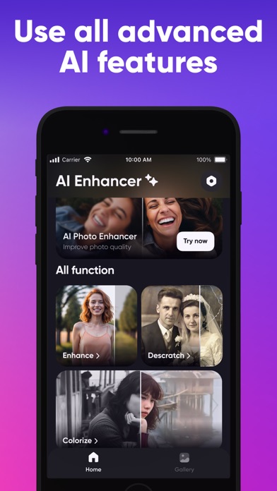AI Photo Enhancer: Unblur App Screenshot