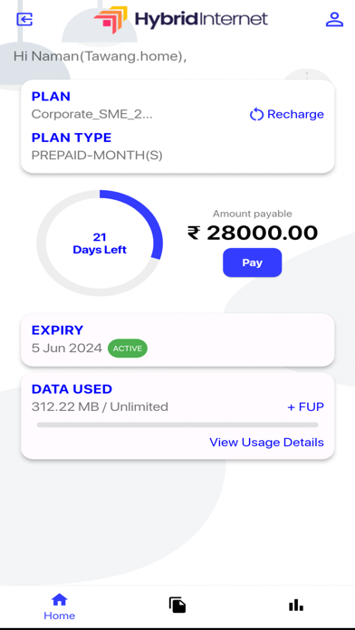 Hybrid Internet Solution Screenshot