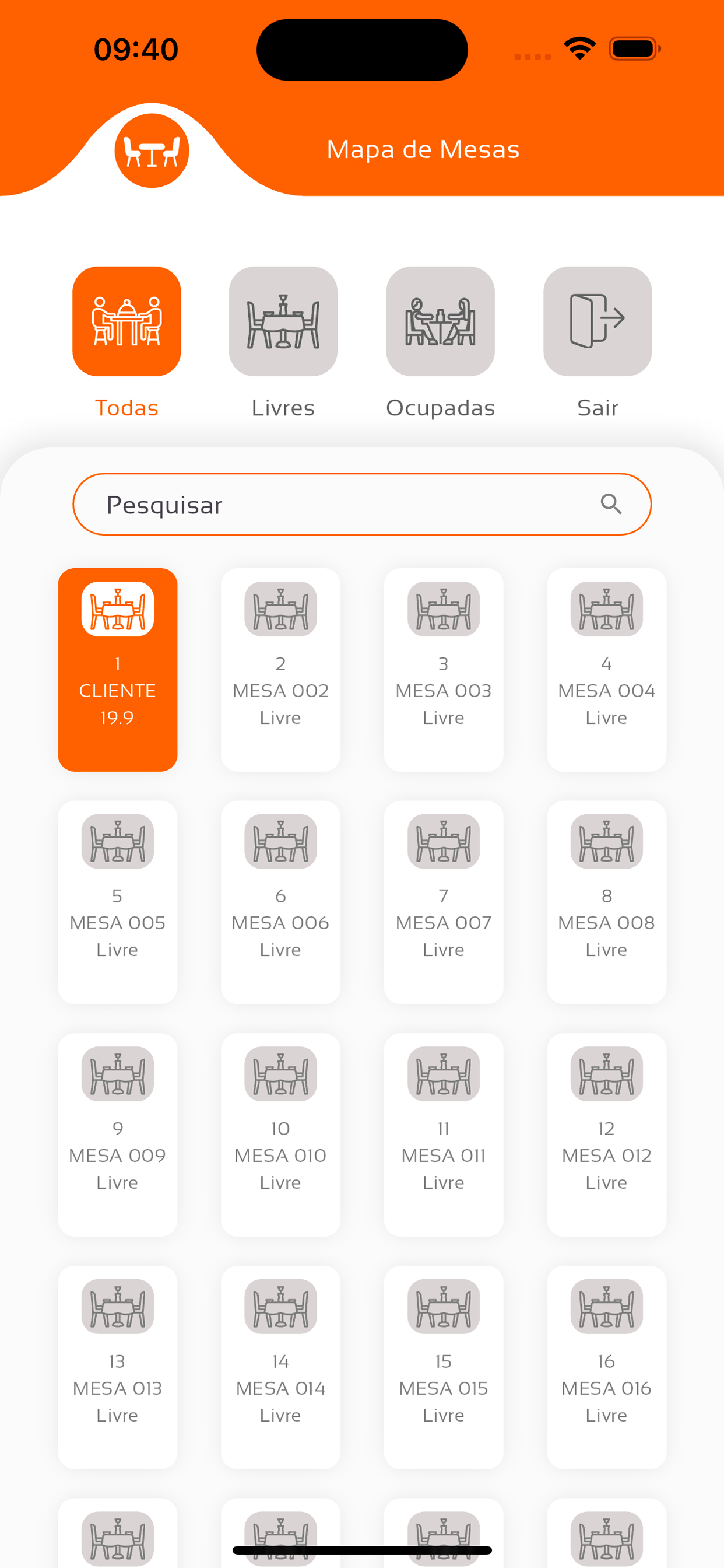 eSistemCheffApp screenshot 3