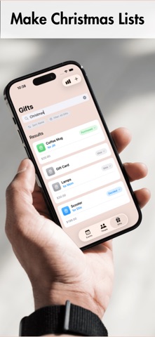 Gifted: Christmas List iPhone screenshot