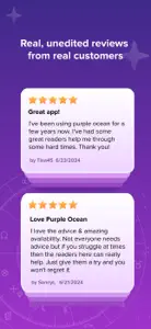 Purple Ocean Psychic Reading screenshot #5 for iPhone