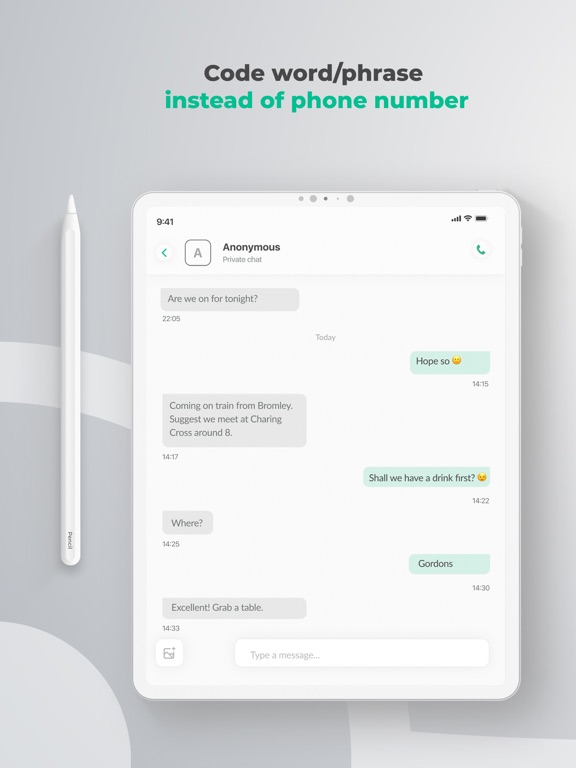 BeProg: Secure Anonymous Chat iPad screenshot 3 - Social Networking app