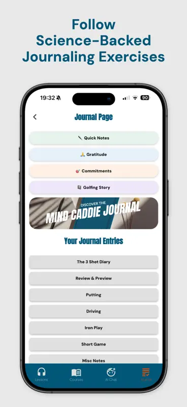 MIND CADDIE by Karl Morris screenshot 9 of 10