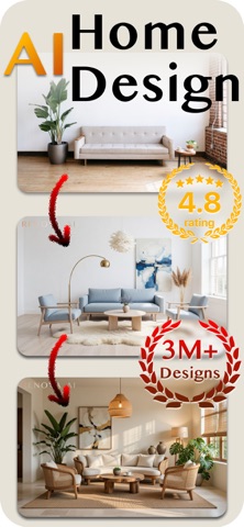 Home Design AI: Renova AI iPhone screenshot