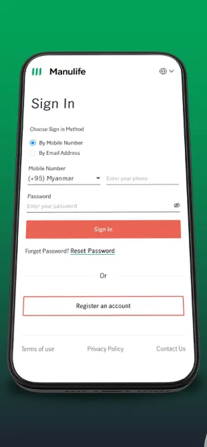 Manulife Myanmar screenshot 1