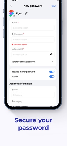 1Key Vault screenshot