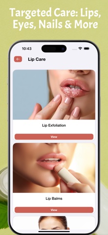 Skincare and Haircare Routines screenshot