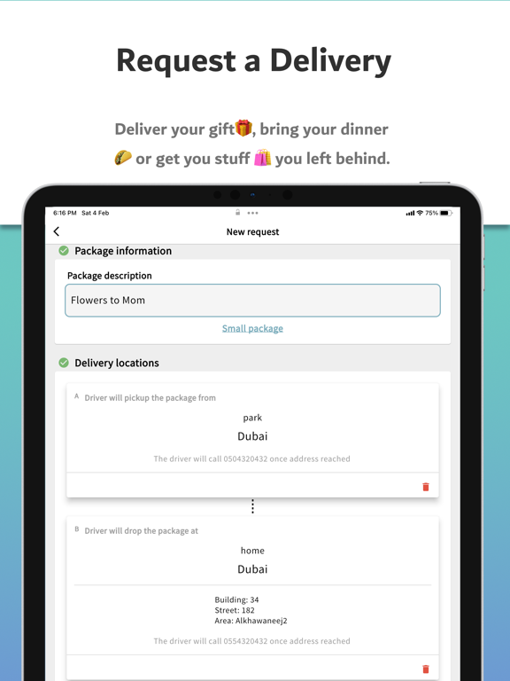 Screenshot #4 pour Deliverit UAE