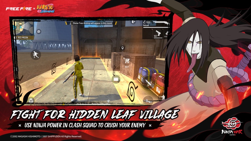 #7. Free Fire x NARUTO SHIPPUDEN (iOS) 由: GARENA INTERNATIONAL I PRIVATE LIMITED