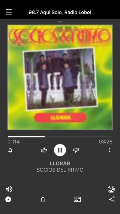 Screenshot #1 pour KLOQ Radio Lobo 98.7 FM