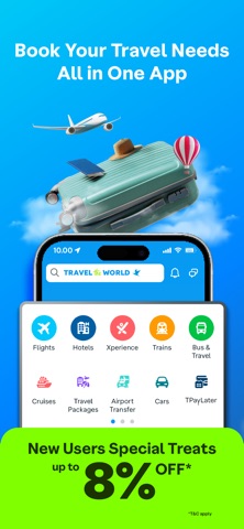 Traveloka: Book Hotel & Flight App Store preview screenshot 1
