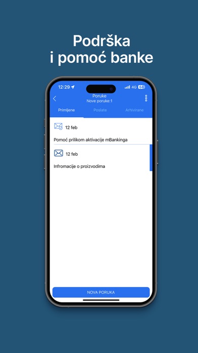 mBanking Erste Banka Srbija Screenshot