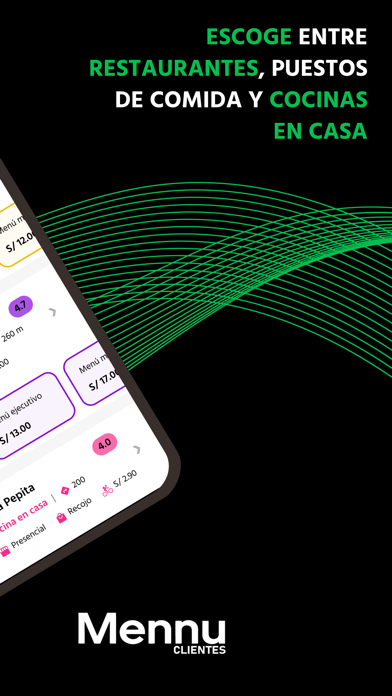 Mennu Clientes Screenshot