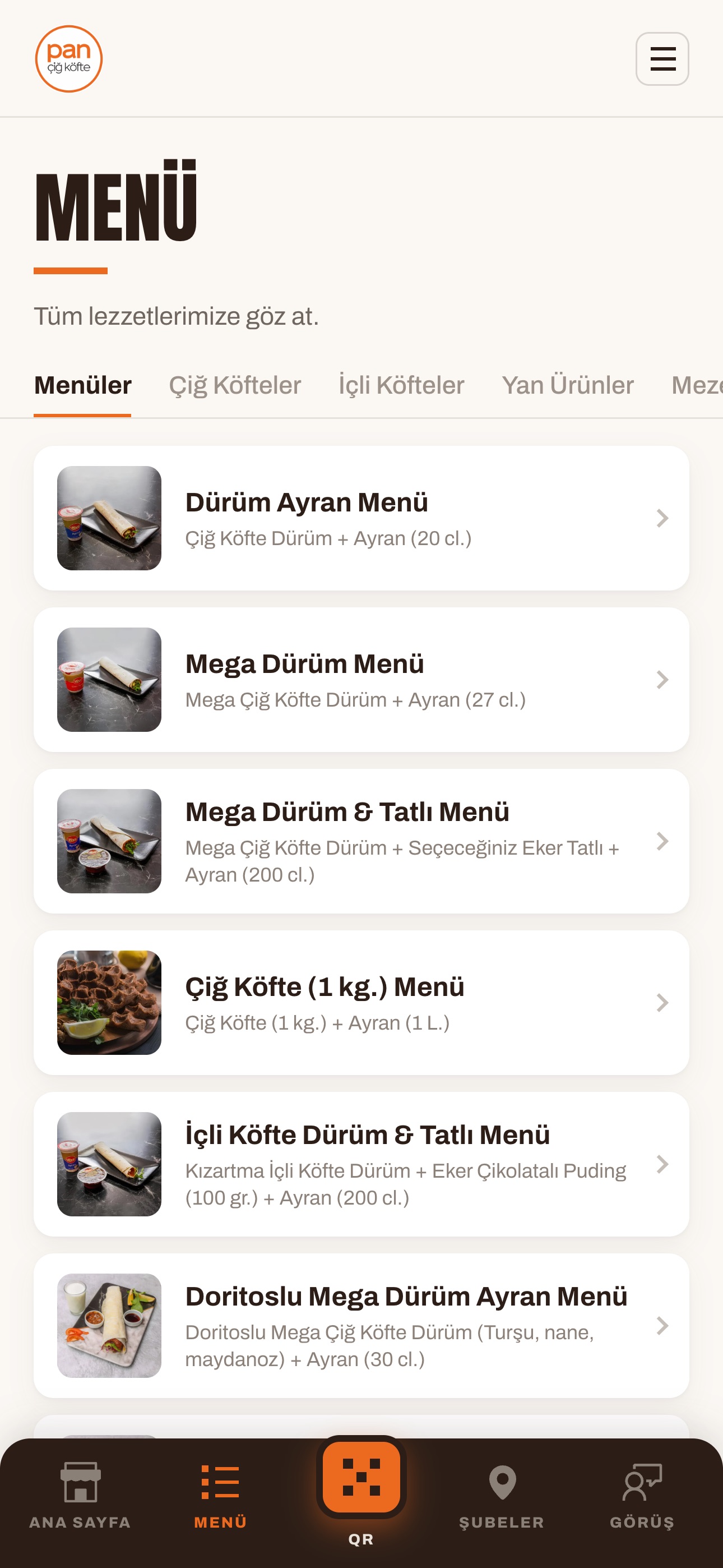 Screenshot 1 of Pan Çiğ Köfte
