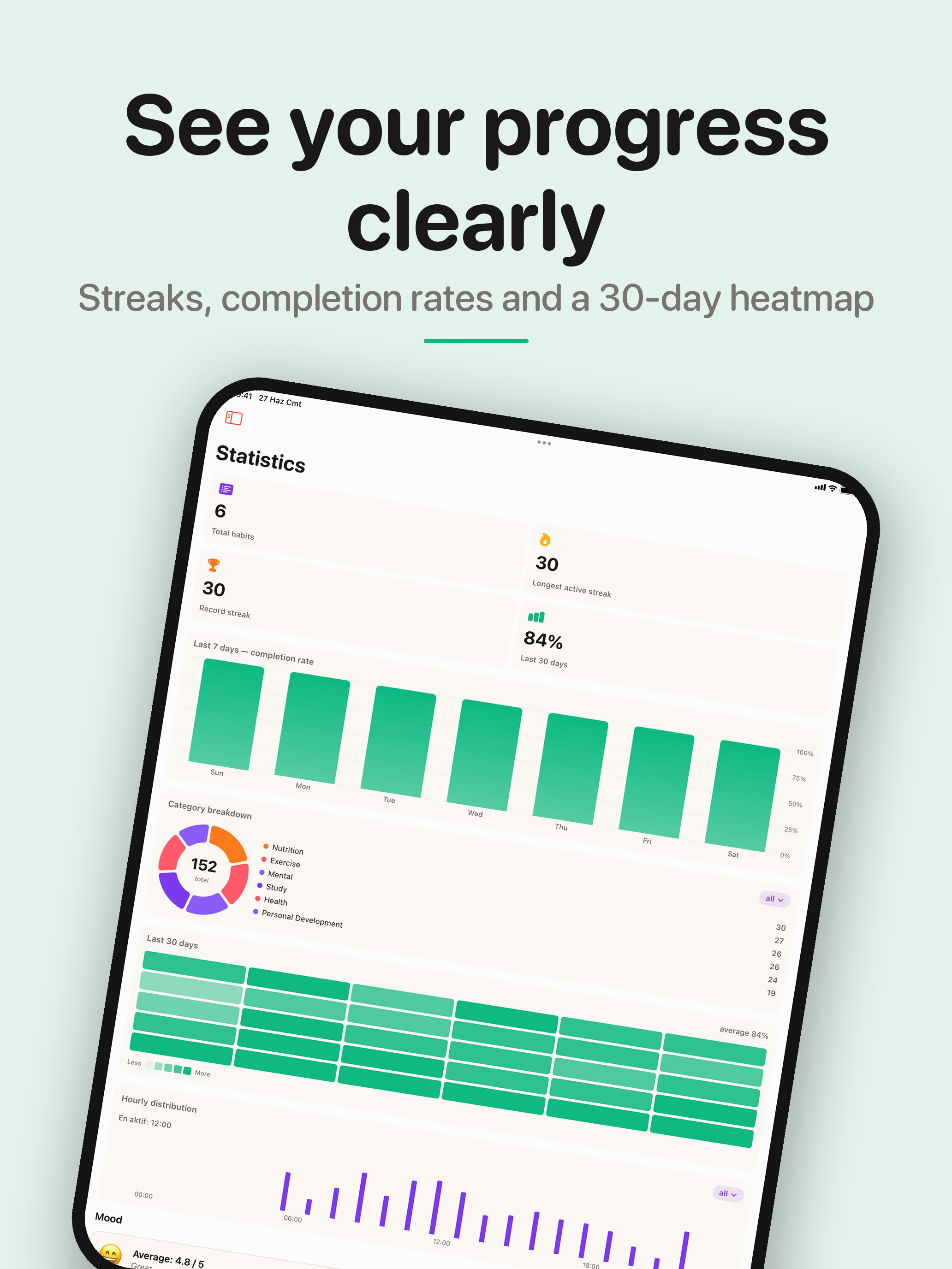 Trackify: Habits, Streak, Mood screenshot 9