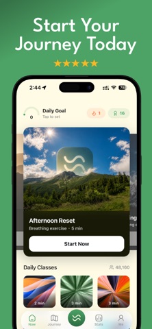 Breathworkk: Breathing App iPhone screenshot