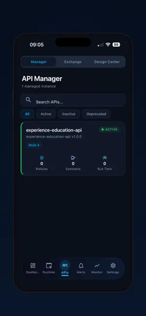 MuleOps screenshot 2