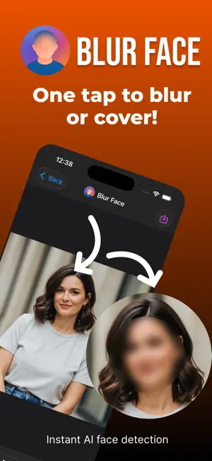 Blur Face - photo & video screenshot 1