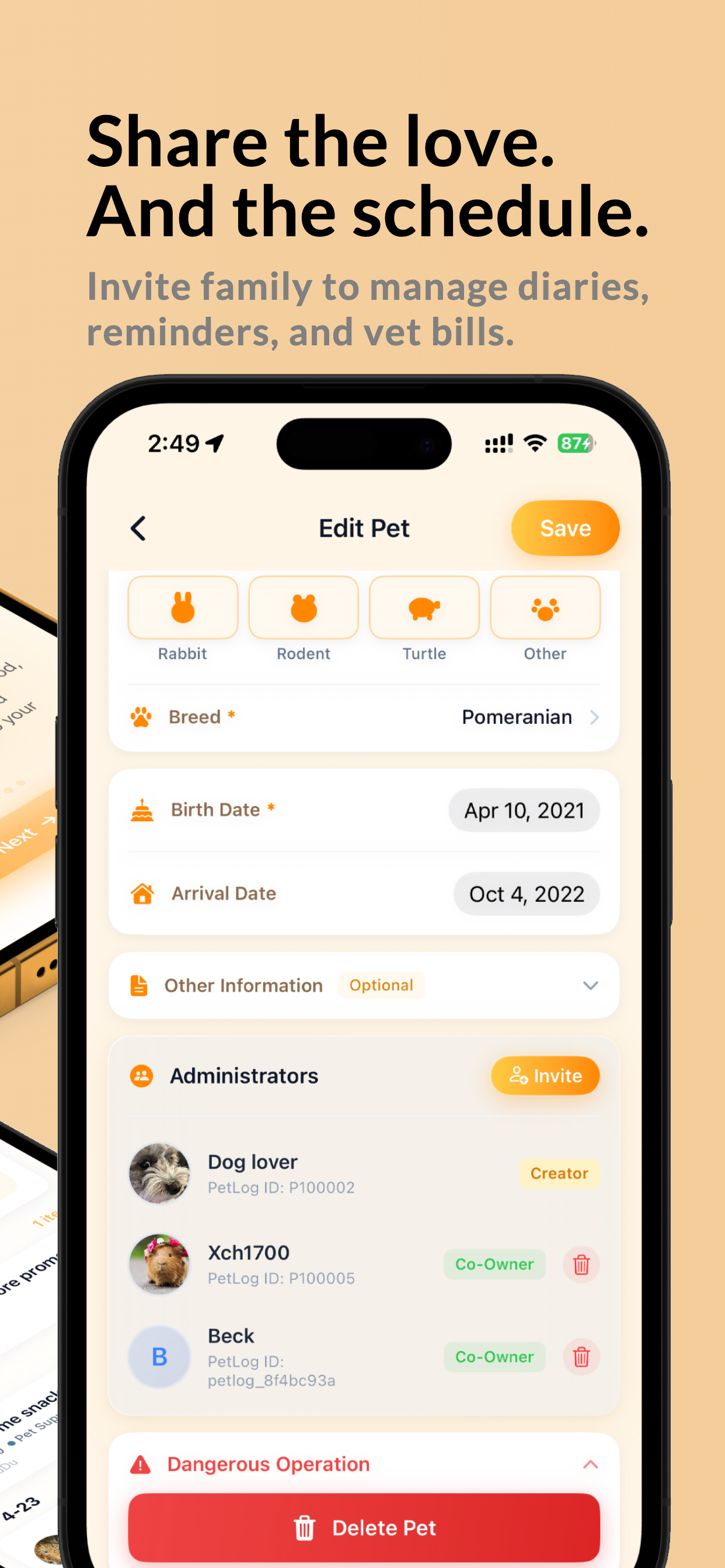 PetLog: AI Pet Diary screenshot 3