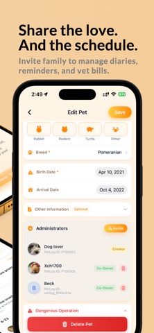 PetLog: AI Pet Diary Screenshot 3 of 8