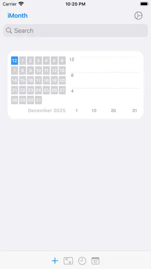 iMonth screenshot 1