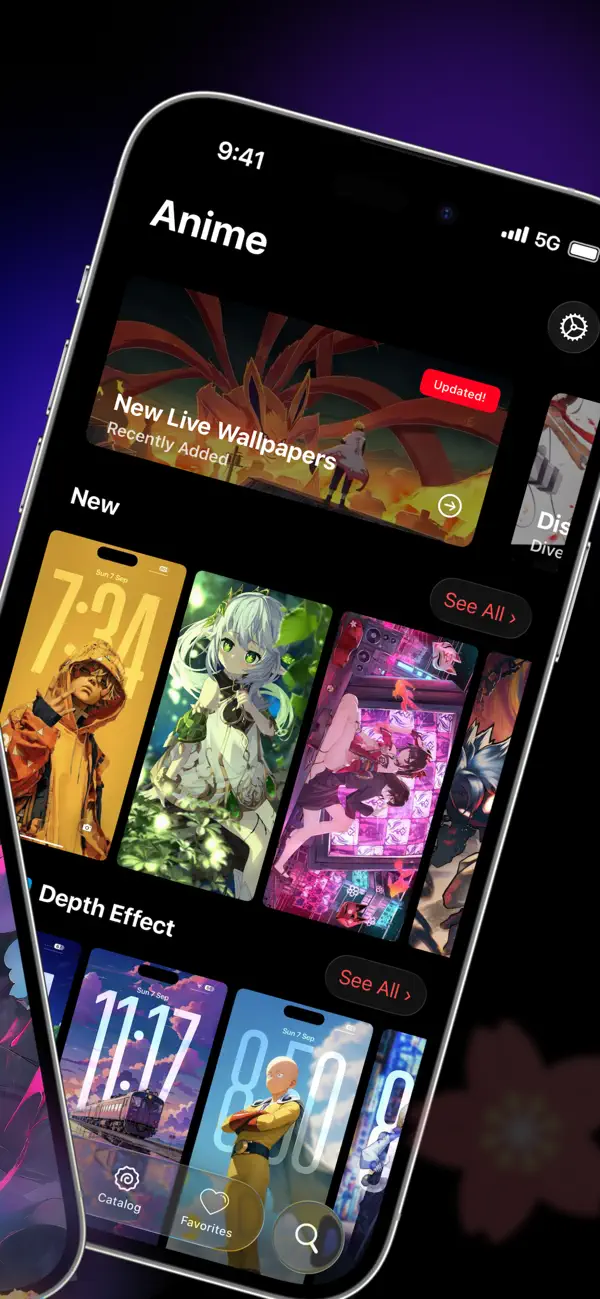 #2. Anime Wallpaper - Live Engine (iOS) Ved: Abay Imanberlin